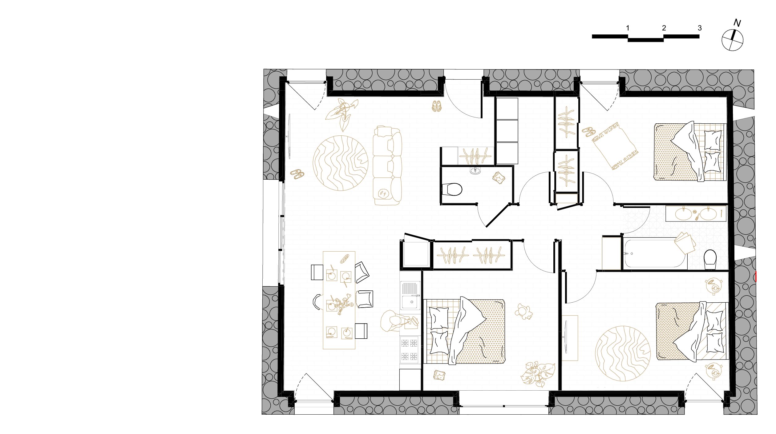 plan avant réhabilitation le patis
