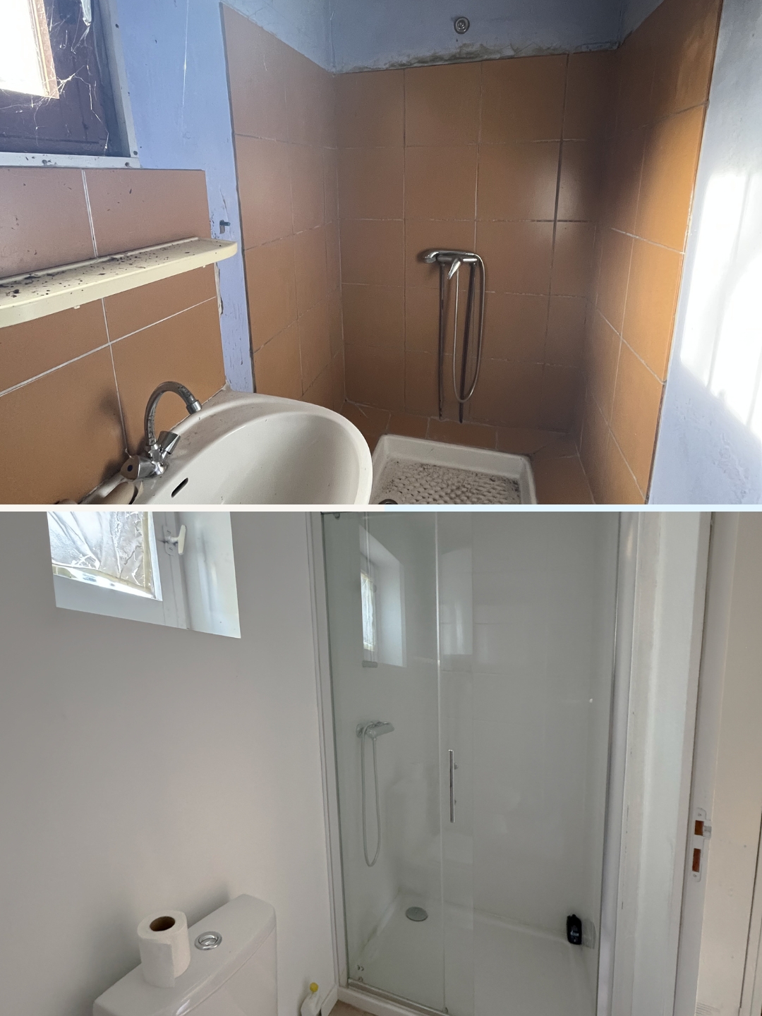 toilettes rénovés par JUA architecture.