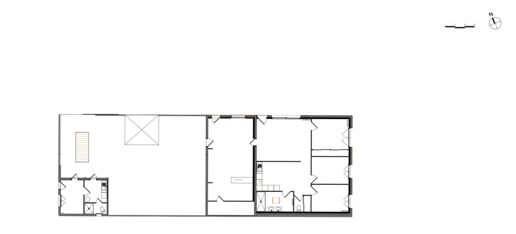 Plan architecte MVS de l'entreprise de loire atlantique JUA architecture.